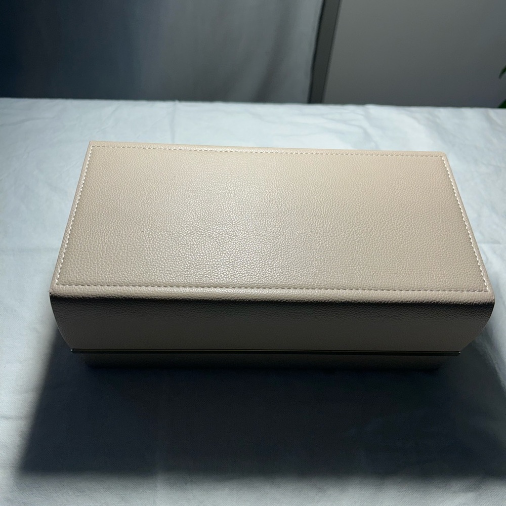 West Emory Nude Color Jewelry Box 10x5in Multi Compartments